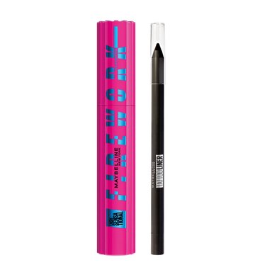 SET MASCARA DE PESTAÑAS + LAPÍZ DE OJOS MAYBELLINE NEW YORK MIRADA FIRE: FIREWORK WTP + TATTOO 10 ML + 1.3 GR - 2