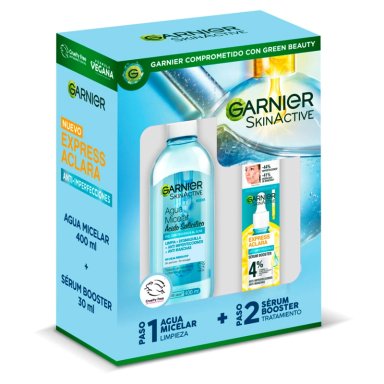 PACK SERUM + AGUA MICELAR GARNIER RUTINA ANTI-IMPERFECCIONES  - 2