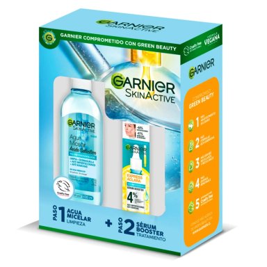 PACK SERUM + AGUA MICELAR GARNIER RUTINA ANTI-IMPERFECCIONES  - 4