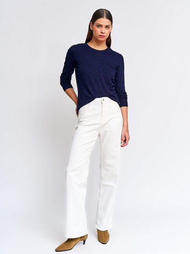 SWEATER MUJER CACHAREL MANGA LARGA BOTONES - 4