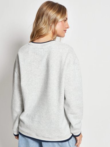 POLERÓN MUJER INDEX ALGODÓN MANGA LARGA COLLEGE - 2