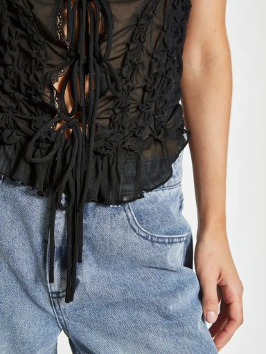 POLERA MUJER BARBADOS SIN MANGAS LACE - 3