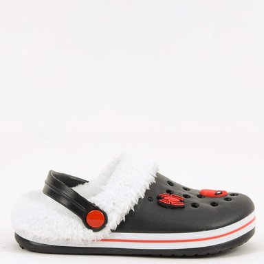 ZUECOS PANTUFLA NIÑO MARVEL SPIDERMAN NEGRO - 1