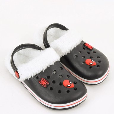 ZUECOS PANTUFLA NIÑO MARVEL SPIDERMAN NEGRO - 2