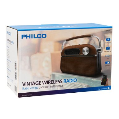 EQUIPO DE MÚSICA PHILCO VINTAGE BT - 3