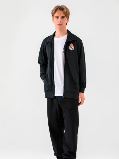 CHAQUETA HOMBRE FEXPRO BASICS REAL MADRID NEGRO - 1