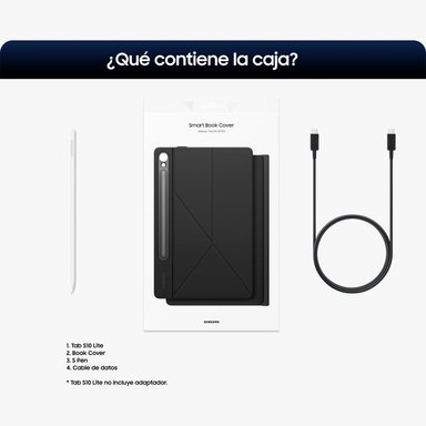 TABLET SAMSUNG GALAXY TAB S10 LITE PLATA 10.9” 128GB + BOOK COVER + S PEN - 6