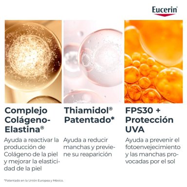 CREMA FACIAL DE DÍA EUCERIN HYALURON FILLER +  ELASTICITY ROSÉ SPF30 CON THIAMIDOL 50 ML - 6