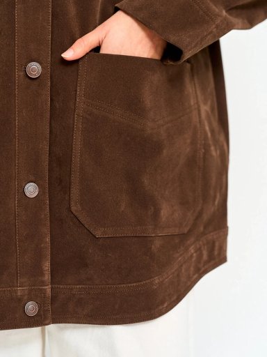 CHAQUETA MUJER BARBADOS EFECTO PIEL - 3