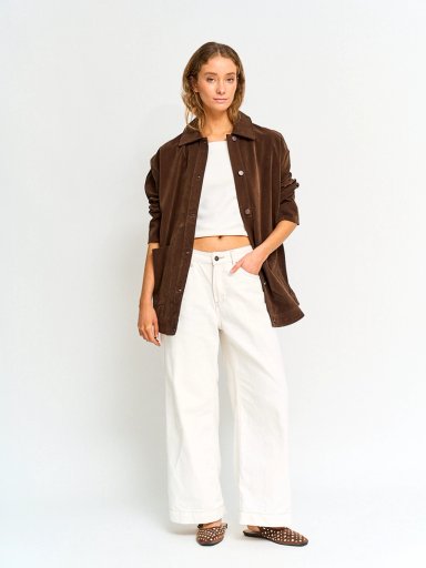 CHAQUETA MUJER BARBADOS EFECTO PIEL - 4