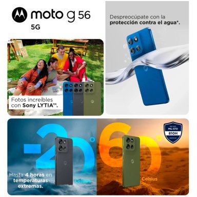 SMARTPHONE MOTOROLA G56 5G 256GB 8GB RAM 50MP 6.7” - 8