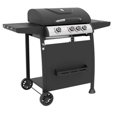 PARRILLA A GAS LOVEN SPYTTE 3 QUEMADORES + 1 QUEMADOR LATERAL + FUNDA - 3