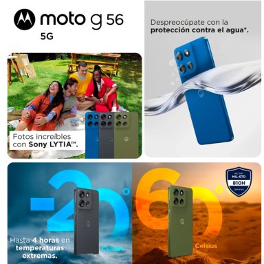 SMARTPHONE MOTOROLA G56 5G 256GB 8GB RAM 50MP 6.7” - 8