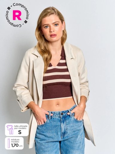 BLAZER MUJER INDEX EFECTO PIEL - 1