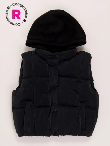 PARKA SIN MANGA NIÑA INDEX HOOD - 1