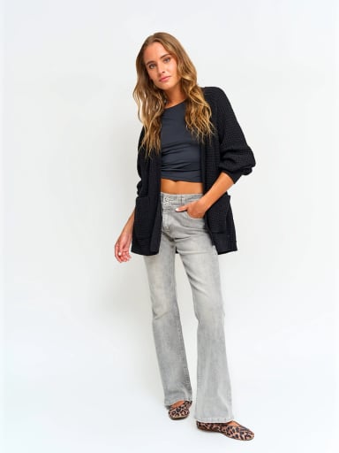 CARDIGAN MUJER INDEX CHENILLE - 4
