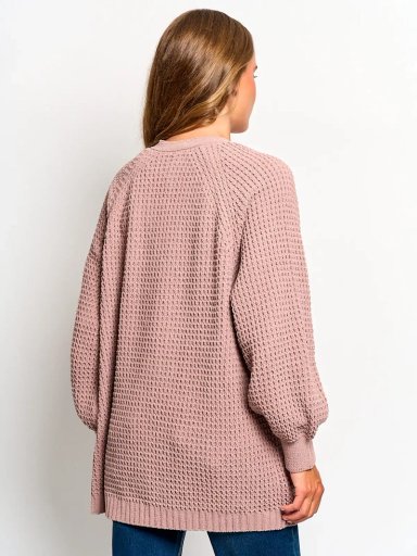 CARDIGAN MUJER INDEX CHENILLE - 2