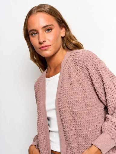 CARDIGAN MUJER INDEX CHENILLE - 3