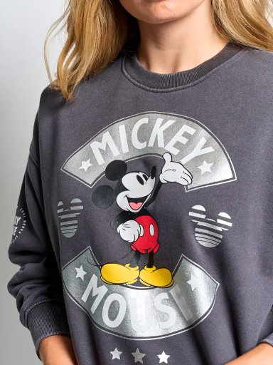 POLERÓN MUJER INDEX ALGODÓN MANGA LARGA MICKEY - 3