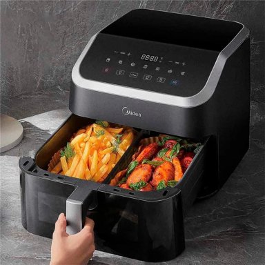 FREIDORA MIDEA 8.5L WIDEMAX DIGITAL MF-TN85DBK - 9