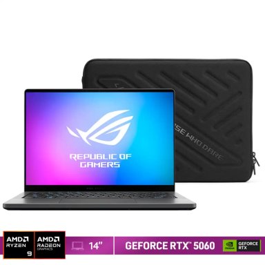 NOTEBOOK GAMER ASUS ROG ZEPHYRUS G14 GA403UM-QS018W AMD RYZEN 9 32GB RAM 1TB SSD NVIDIA RTX 5060 14'' - 1