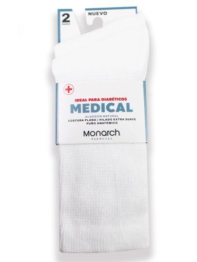 PACK 2 CALCETINES MONARCH DIABÉTICO EXTRA SOFT - 4