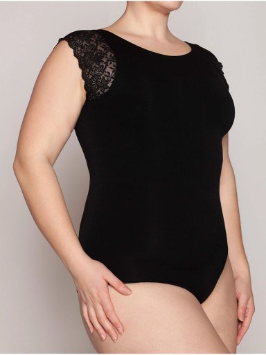BODY MUJER MONARCH ESCOTE REDONDO - 5