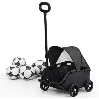 CARRO PLEGABLE MASCOTAS Y NINOS BLACK - 1