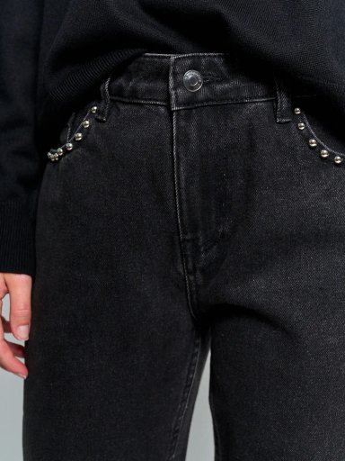 JEANS MUJER BARBADOS ALGODÓN TACHAS - 4
