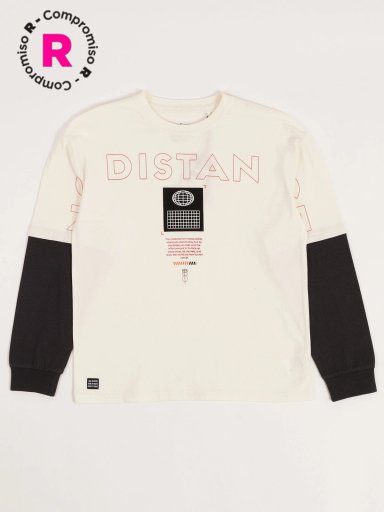 POLERA NIÑO CLOUDBREAK  MANGA LARGA  - 1