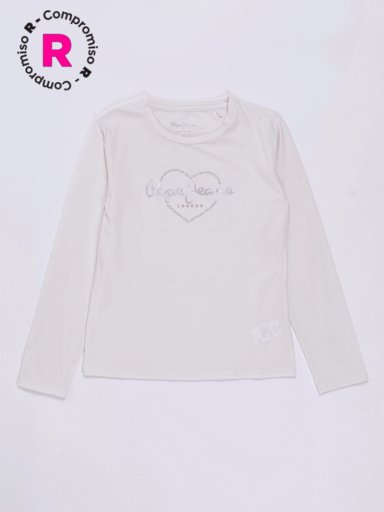POLERA MANGA LARGA NIÑA PEPE JEANS HANNA - 1