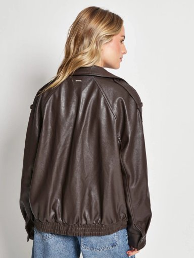 CHAQUETA MUJER BARBADOS EFECTO PIEL - 2