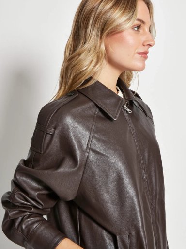 CHAQUETA MUJER BARBADOS EFECTO PIEL - 3