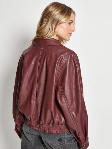 CHAQUETA MUJER BARBADOS EFECTO PIEL - 2