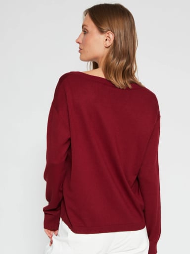 SWEATER MUJER MARQUIS CUELLO EN V - 2