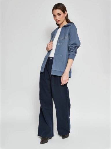 POLERÓN MUJER PEPE JEANS ALGODÓN ZIPPER - 4
