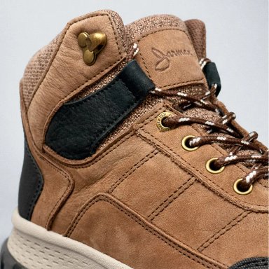 BOTINES HOMBRE JARMAN CUERO CAFÉ XX-2562M01-1 - 5