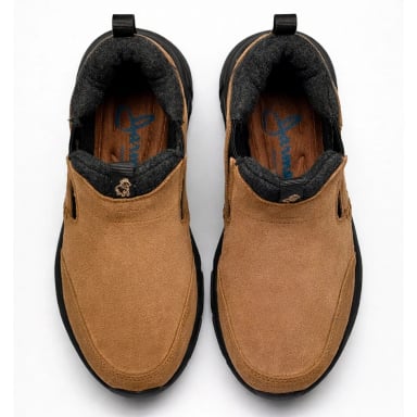 ZAPATOS HOMBRE JARMAN CAFÉ HK-222 CUERO - 4
