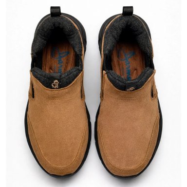 ZAPATOS HOMBRE JARMAN CAFÉ HK-222 CUERO - 4