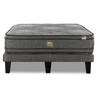 CAMA EUROPEA SERTA ADVANTAGE DUAL 2 PLAZAS + RESPALDO URBAN ARENA - 2