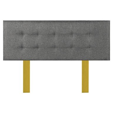 CAMA EUROPEA SIMMONS DREAMER 2 PLAZAS + RESPALDO URBAN GRIS - 4