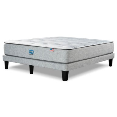 CAMA EUROPEA SIMMONS DREAMER 2 PLAZAS + RESPALDO URBAN MARENGO - 3