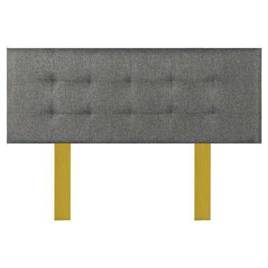 CAMA EUROPEA SERTA ADVANTAGE DUAL 2 PLAZAS + RESPALDO URBAN GRIS - 4