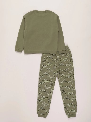 PIJAMA NIÑO HARVEST DINO - 2