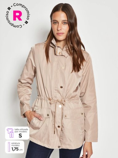 CHAQUETA MUJER CACHAREL CORTAVIENTO - 1
