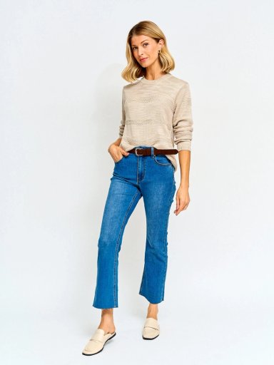 SWEATER MUJER AZIZ MANGA LARGA - 4