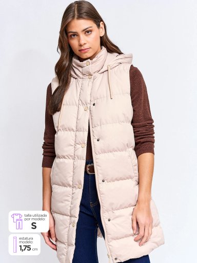 PARKA MUJER AZIZ SIN MANGAS - 1