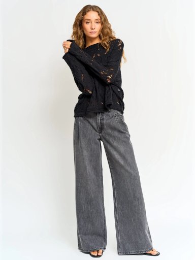 SWEATER MUJER BARBADOS ALGODÓN CALADO - 4