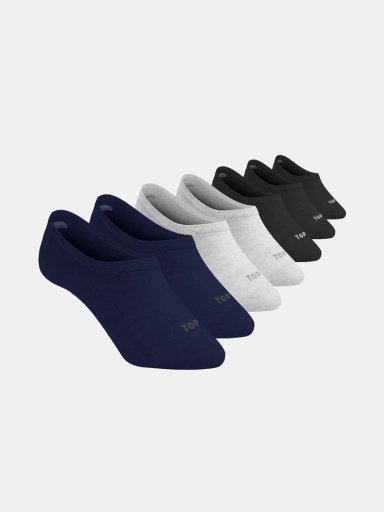 PACK X7 CALCETINES HOMBRE TOP ALGODÓN  - 1