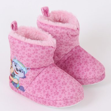 PANTUFLAS BOTINES NIÑA PAW PATROL ROSADO - 2